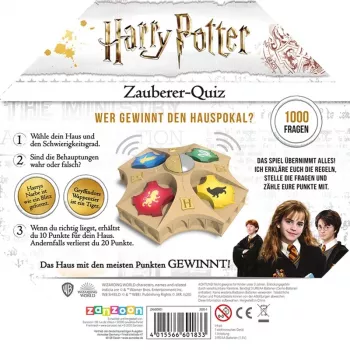 Harry Potter Võluriviktoriin, viktoriinimäng