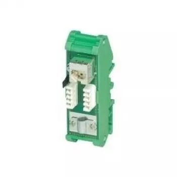 Patch-paneel PHOENIX-CONTACT FL-PP-RJ45 Cat.5e DIN-liistule paigaldatav, 8-pordiline RJ45