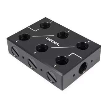 Voolikuühendus Alphacool 12994 Atsetaal Must 78 mm