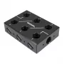 Voolikuühendus Alphacool 12994 Atsetaal Must 78 mm