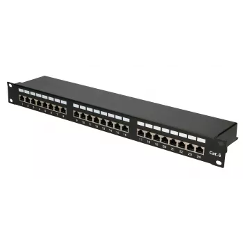 Extralink CAT6 STP V2 | Patchpaneel | 24 porti