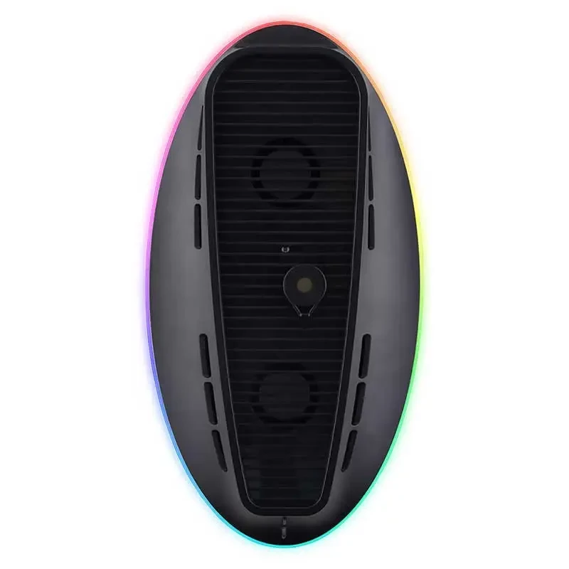 Jahutusalus SUBSONIC SA5656 PS5-le ja PS5 õhuke-ile LED-tulede, mitme ventilaatoriga jahutuse ja USB-toitega