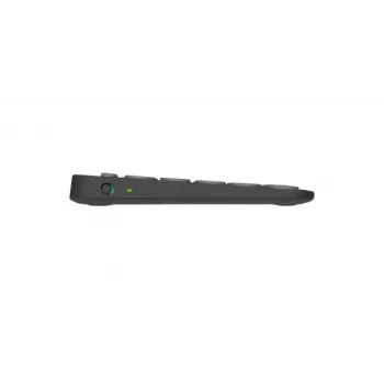 Logitech Pebble Keys 2 K380s - klaviatuur - juhtmevaba - Bluetooth LE - QWERTY - Põhjamaade (taani/soome/norra/rootsi) - tonaalne grafiit (920-011879)