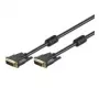 Wentronic Goobay DVI-D FullHD kaabel, Dual Link, must, 10 m - DVI-D pistik, Dual Link (24+1 kontakti) > DVI-D pistik, Dual Link (24+1 kontakti) (93109)