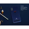 Kaardipesaga tagakest VixFox iPhone XSMAX jaoks, tumesinine, tagakaas integreeritud kaarditaskuga