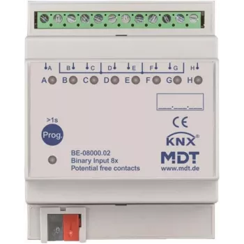 MDT BE-08000.02 Binaarsisend 8-kanaliline, 4TE, REG (BE-08000.02)
