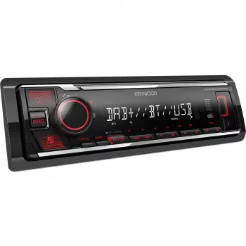 Elektroonika KMM-BT408DAB, must, 1 DIN, 88 W, 4.0 kanalit, 50 W, 20 - 20000 Hz