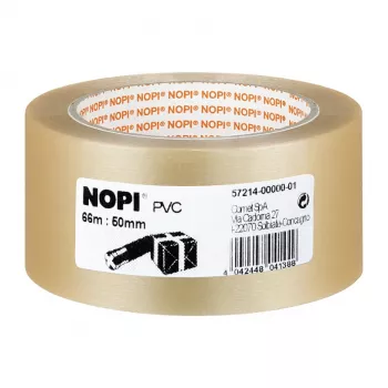 Pakkelint Tesa 57214 PVC läbipaistev 66 m x 50 mm, 1 tk