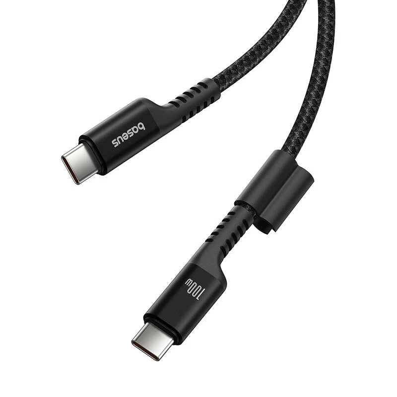 Baseus Fish-Eye USB C USB C kiirlaadimiskaabel 1 m 100 W must