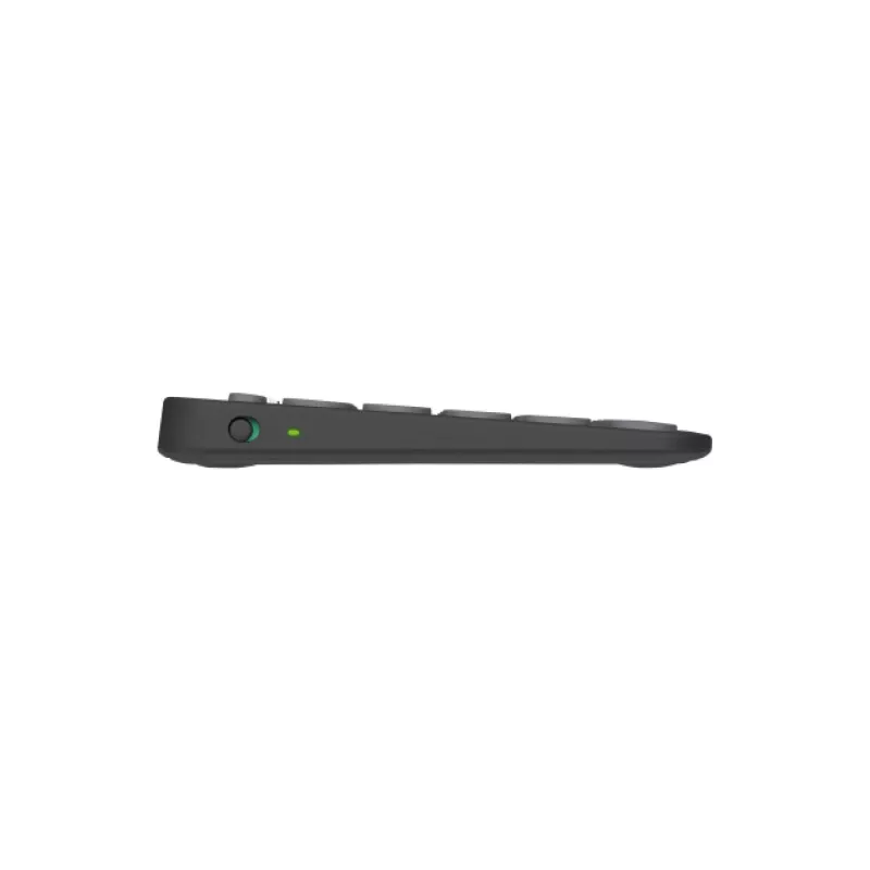 Logitech Pebble Keys 2 K380s - klaviatuur - juhtmevaba - Bluetooth LE - QWERTY - Põhjamaade (taani/soome/norra/rootsi) - tonaalne grafiit (920-011879)