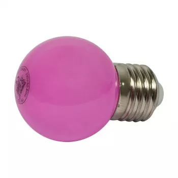Synergy 21 LED Retrofit E27 Tropfenlampe G45 roosa 1 W valgusketi jaoks