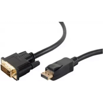 Videokaabli adapter ShiverPeaks BS77493-1 3m DisplayPort DVI Must