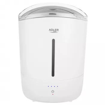 Adler õhuniisutaja | AD 7971 | 30 W | Veepaagi maht 5 L | Ultraheli | Niisutusvõimsus 100-250 ml/h | Valge