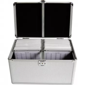 Karbikott MediaRange BOX75 200 plaadile, hõbedane