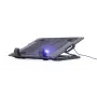 Sülearvuti jahutusalus Gembird NBS-1F17T-01, kuni 17-tollisele, 1×15 cm ventilaator, USB 2.0, 370×265×33 mm, 350 mA, must