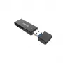 Kaardilugeja Unitek Y-9327A USB 3.2 Gen 1 Type-A — MicroSD/SD, 2 pesa, 5000 Mbit/s, must