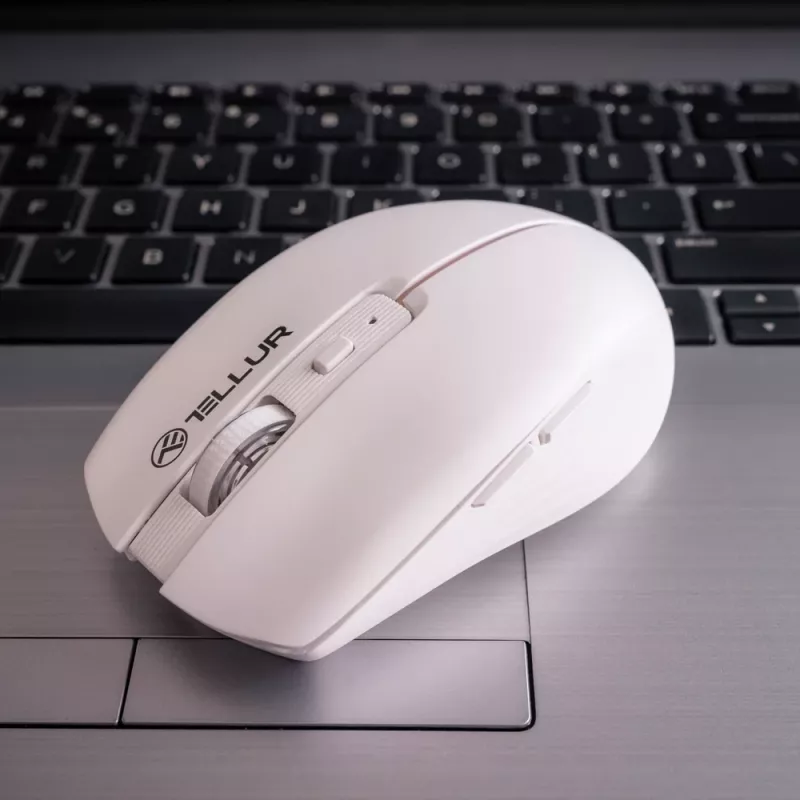 Tellur Silent Click Wireless hiir Valge