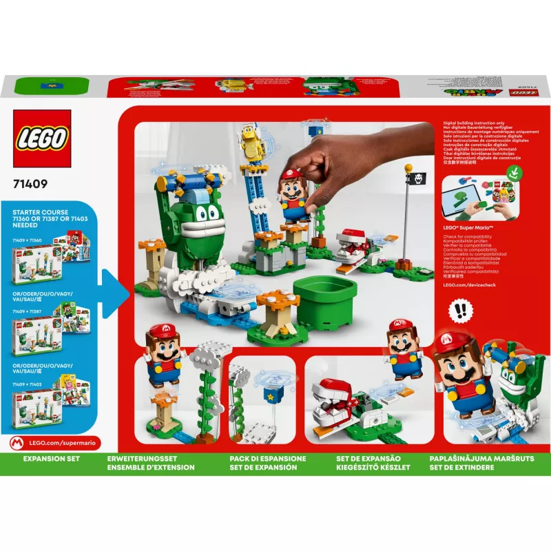 Ehitusmänguasi LEGO Super Mario 3 vaenlase figuuri 71409 — Boomerang Brother & Piranha Plant