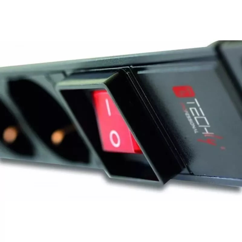 Techly 19-tolline rack PDU toitejaotusliist (023783)
