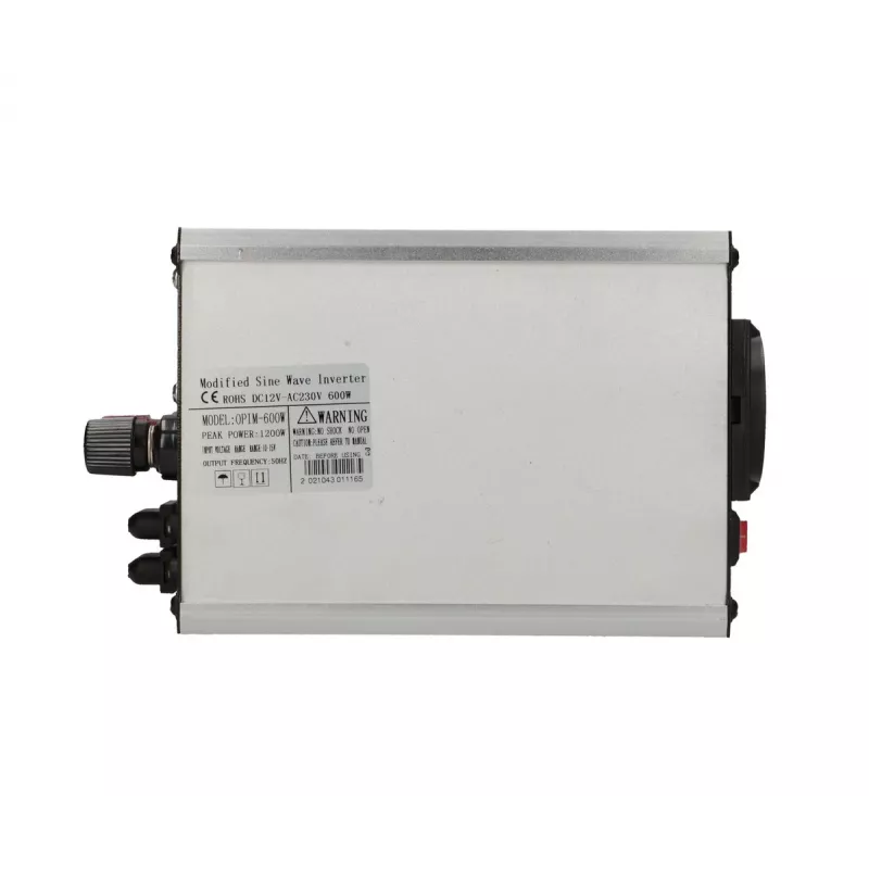 Extralink OPIM-600W pingemuundur, auto 12V, 600W modifitseeritud siinuslaine