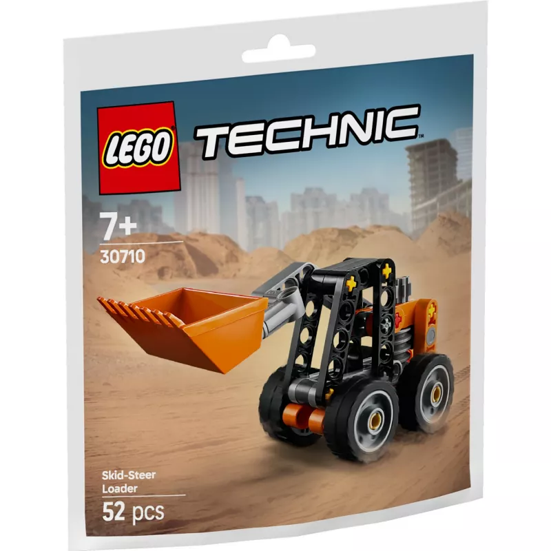 LEGO Technic ehitusmänguasi Skid Steer Loader 30710 liikuvate käte ja roomikutega