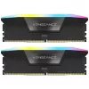 DIMM 64 GB DDR5-5600 (2x 32 GB) kahekomplekt, mälu must, CMH64GX5M2B5600C40, Vengeance RGB, INTEL XMP