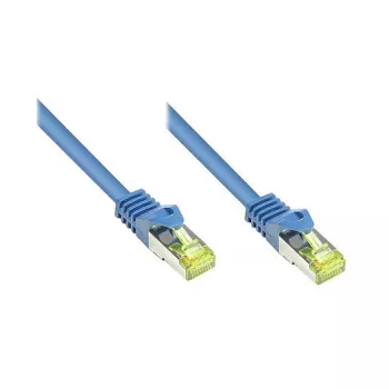 RJ45 patch-kaabel with Cat.7 Raw kaabel and Latch Protection (RNS®), S/FTP, PiMF, Halogen-Free, 600MHz, OFC, Sinine, 30m, Good Connections® (8070R-300B)