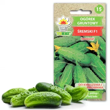 Srem Cucumber F1 Torafi köögiviljaseemned, 5 g pakend