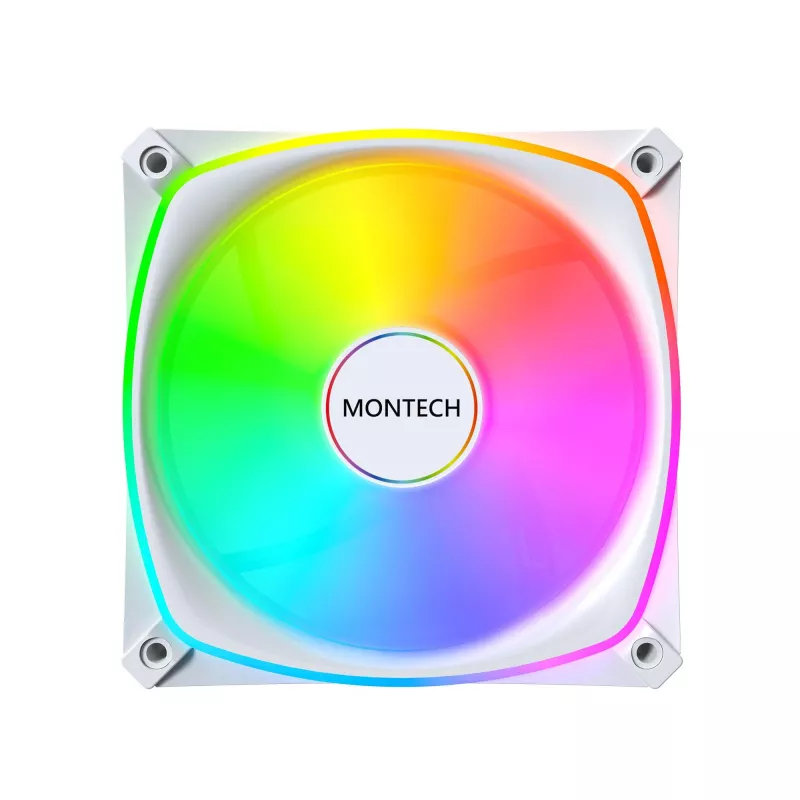 MONTECH RX120 PRO Valge 120mm ARGB Case Fan