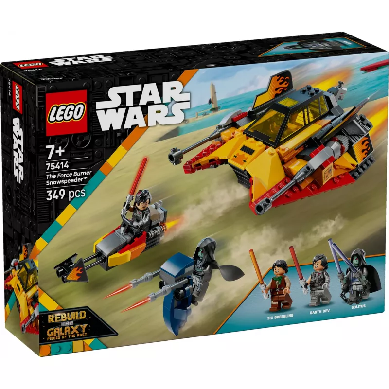 LEGO Star Wars Flame Speeder 75414 lumesõiduki komplekt — 349 tükki, 3 minifiguuri, vanusele 7+