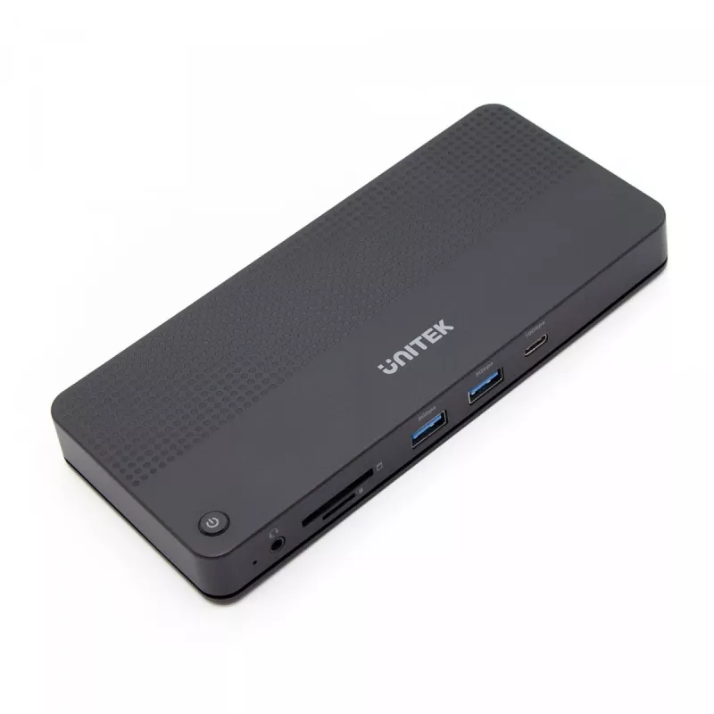 Dokkimisjaam UNITEK D1079A USB4 juhtmega must 100W toiteedastus