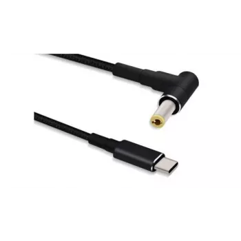 Kaablisoolisandur Microconnect USBC-DC-5A-20V USB C to 5.5*2.5 1.2m Must