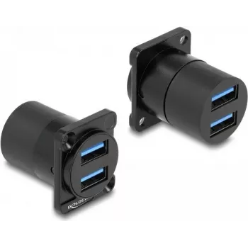 DeLOCK D-tüüpi moodul USB 5 Gbps Type-A 2 x emane kuni 2 x emane
