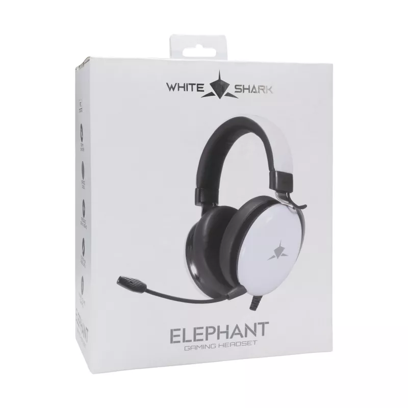 Kõrvaklapid White Shark GH-2540 Elephant Valge