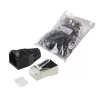 RJ45 pistikupesa LogiLink MP0022 must läbipaistev