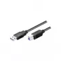 Wentronic Goobay USB 3.0 SuperSpeed kaabel, must, 3 m - USB 3.0-pistik (tüüp A) > USB 3.0-pistik (tüüp B) (93654)