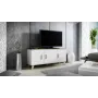 Cama sideboard LOTTA 150 3D Valge + sonoma oak