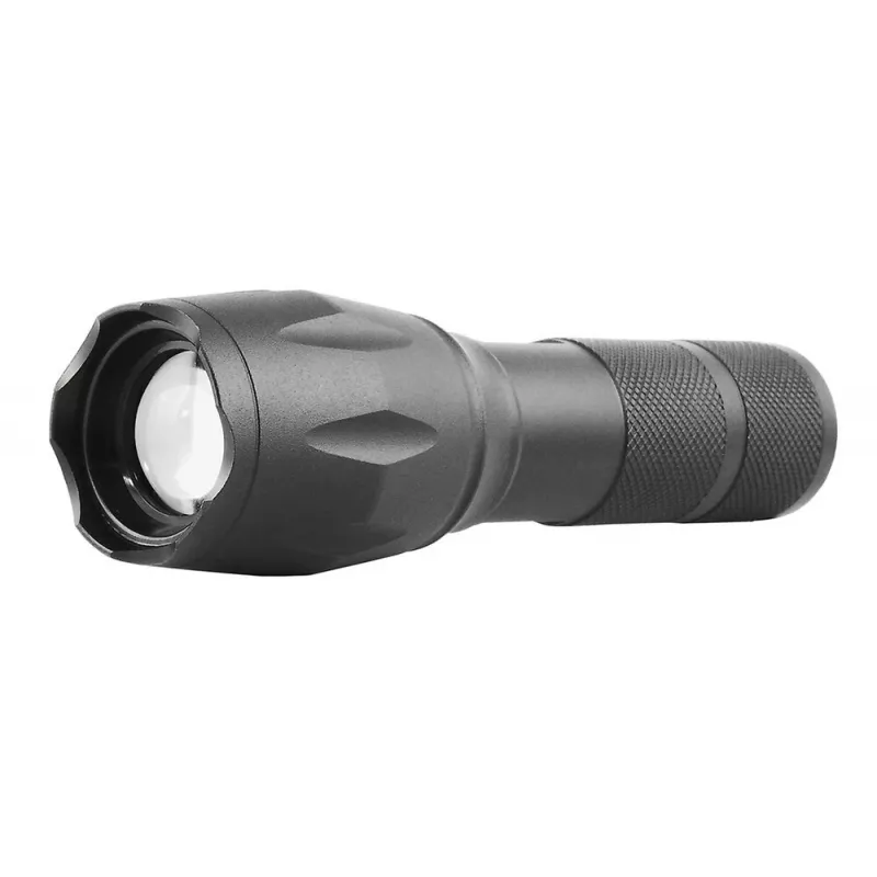 Taskulamp everActive FL600 — 600 lm, 10 W, alumiiniumkorpus, IPX4, 130 mm, 3×AAA, punane