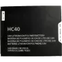 Aku MOTOROLA HC40 Moto C jaoks 2350mAh liitiumioon taaslaetav