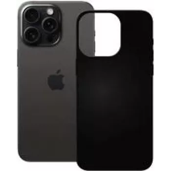 PEDEA Soft TPU ümbris mudelile Apple iPhone 16 Pro - must (50160995)