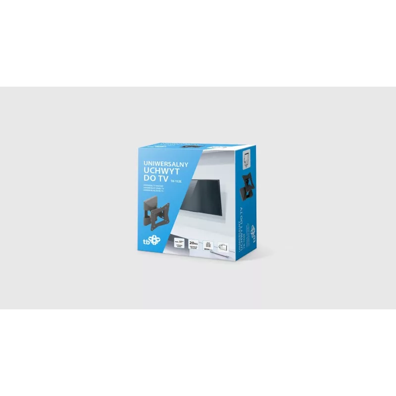 Seinale kinnitatav TV alus kuni 37 tolli, 20 kg, TB-152E, max VESA 200x200