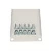 Rack blanking panel Extralink Front Blank Panel 2U 19 inch Gray, 2U, 19-tolline, hall