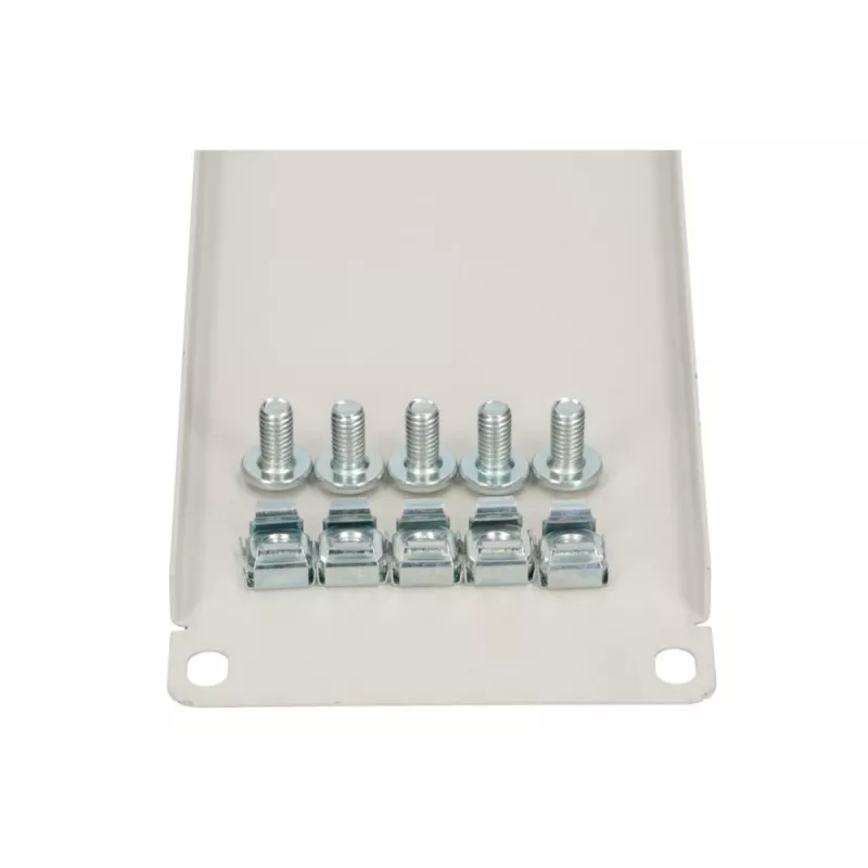 Rack blanking panel Extralink Front Blank Panel 2U 19 inch Gray, 2U, 19-tolline, hall