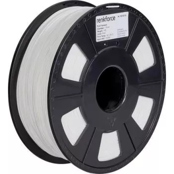 Renkforce RF-4511190 3D-printimismaterjal polüpiimhape (PLA) valge 1 kg (RF-4511190)