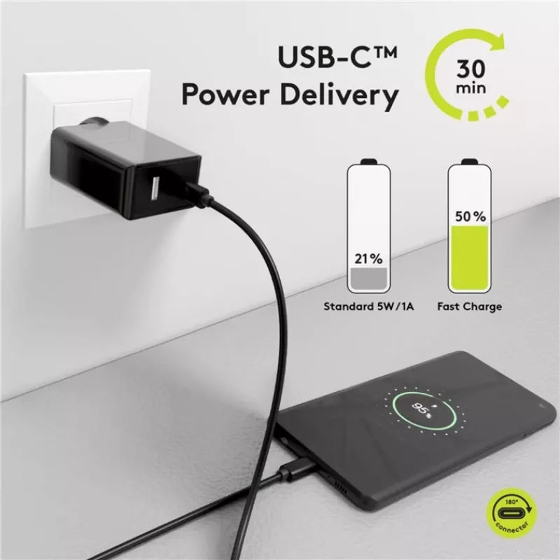Goobay 49254 USB-kaabel must