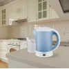 Elektriline veekeetja Maestro MR010 0,6 L 600 W — sinine/valge, veetaseme indikaator, katlakivivastane filter