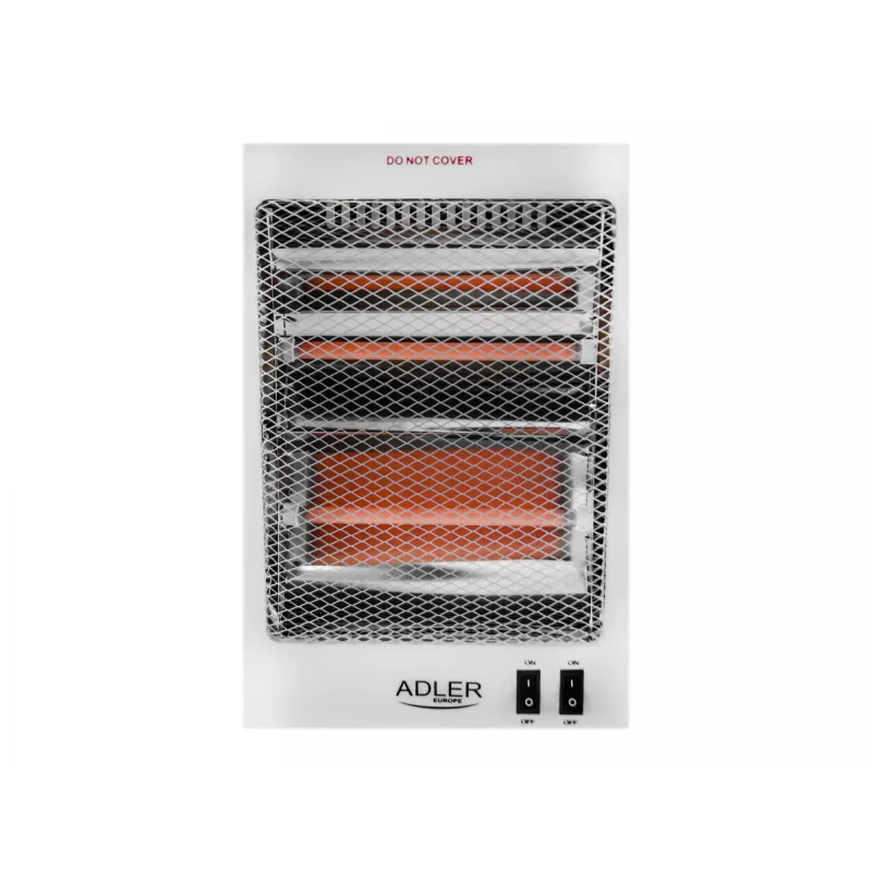 Adler | Kerise | AD 7709 | Halogeenkeris | 800 W | Võimsustasemete arv 2 | Valge