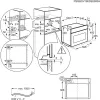 Sisseehitatav ahi Electrolux EVL6E49X, kompaktne 45 cm, metall, must, CombiQui