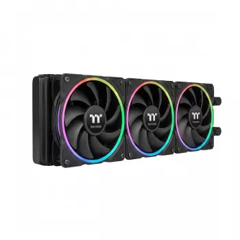3-pakk 120 mm Thermaltake TS140 EX RGB korpusventilaatoreid, PWM, must