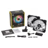 CORSAIR LL140 RGB 140mm ARGB korpuseventilaator 2-pack